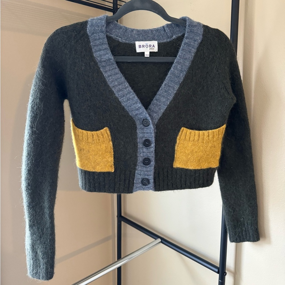 Brora cropped cardigan XS